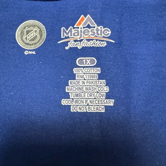 NHL New York Rangers woman’s T-shirt size 1X - Picture 3 of 5